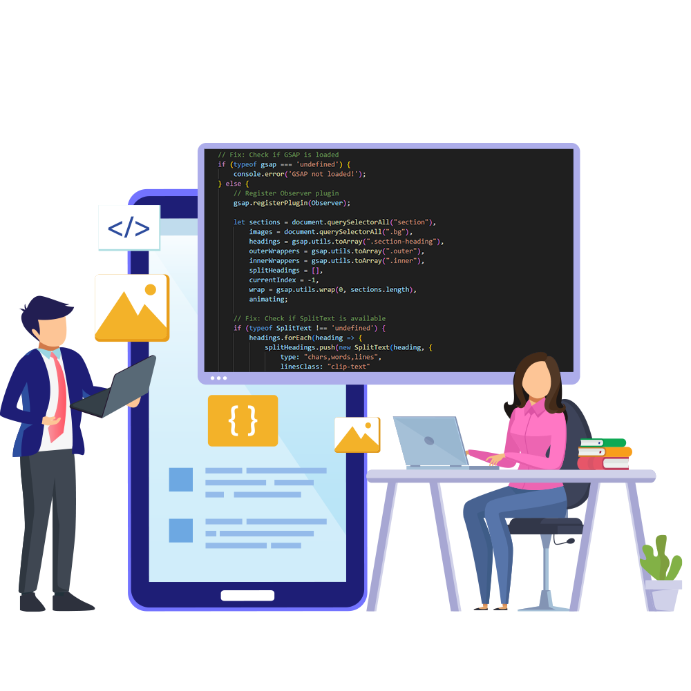 Developer with payments API code
